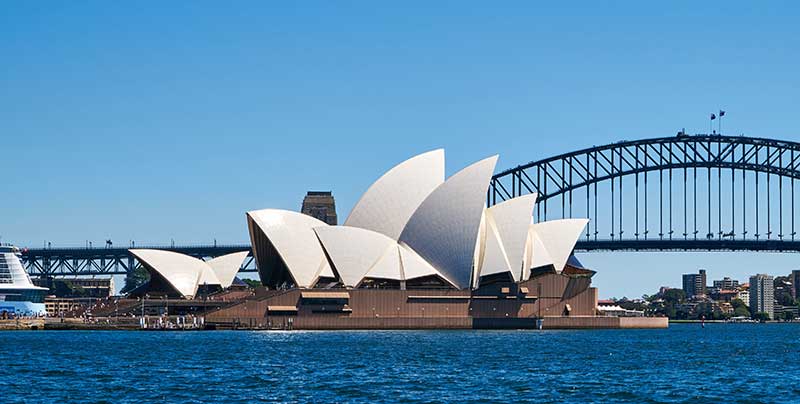 image of the Sydney Opera House in Sydney, Australia