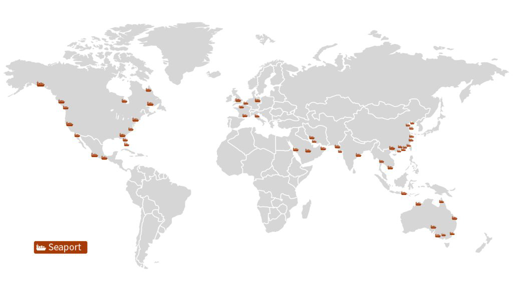 global sea ports