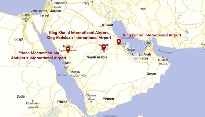 saudi arabia airports