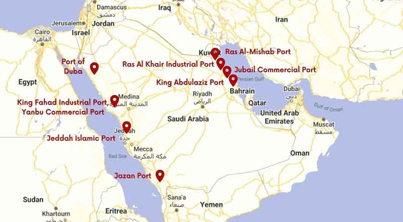 saudi arabia seaports