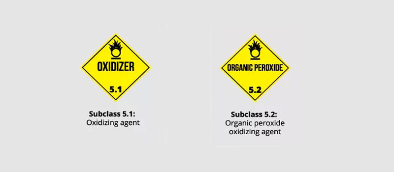 class 5 dangerous goods