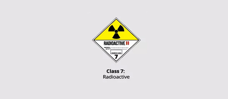 class 7 dangerous goods