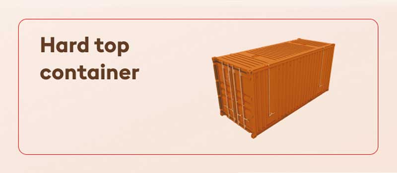 hard top container