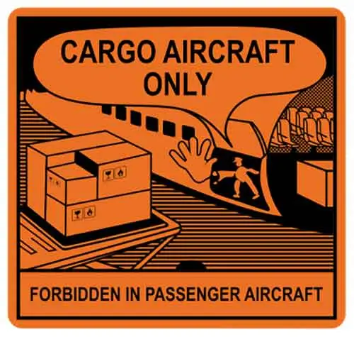CAO-lithium-battery-shipping-label