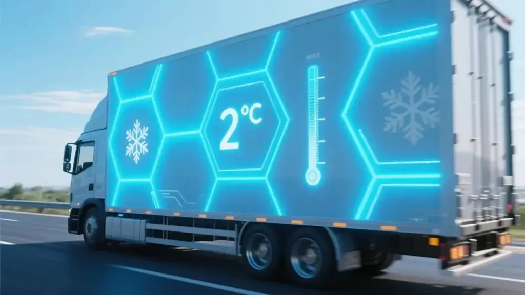 cold chain shipping truck